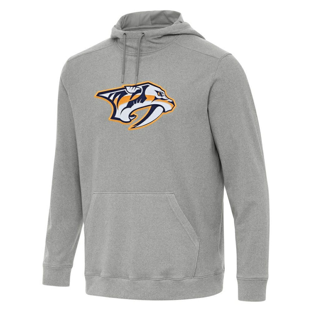 Nashville Predators Antigua Cloud Pullover Hoodie - Heather Gray - NHL 202255086