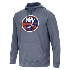 New York Islanders Antigua Cloud Pullover Hoodie - Heather Navy - NHL 202255107