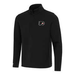 Philadelphia Flyers Antigua Insider Quarter-Zip Top - Black - NHL 202257098