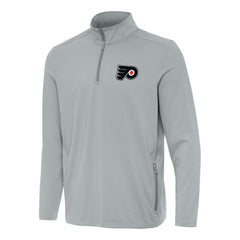 Philadelphia Flyers Antigua Perilous Quarter-Zip Sweatshirt - Gray - NHL 202257533