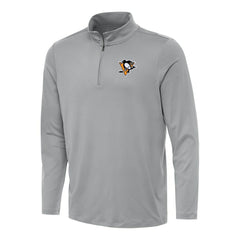 Pittsburgh Penguins Antigua Reprocess Quarter-Zip Top - Gray - NHL 202257660