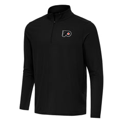 Philadelphia Flyers Antigua Intent Quarter-Zip Top - Black - NHL 202257906