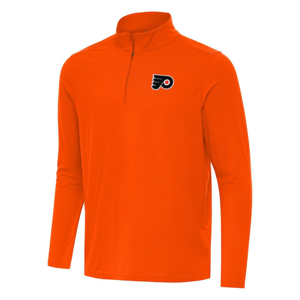 Philadelphia Flyers Antigua Intent Quarter-Zip Top - Orange - NHL 202257907