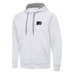 Philadelphia Flyers Antigua Big & Tall Victory Full-Zip Hoodie - White - NHL 202258477