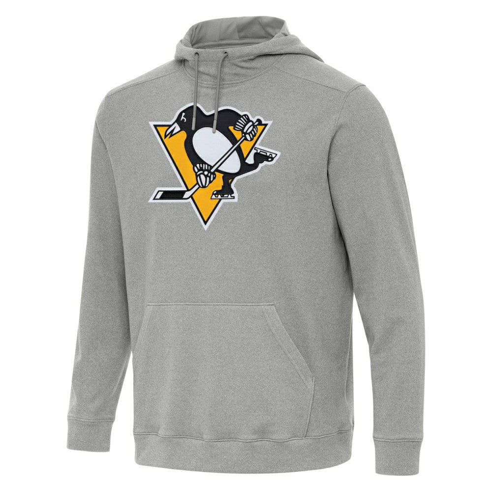 Pittsburgh Penguins Antigua Cloud Pullover Hoodie - Heather Gray - NHL 202258640