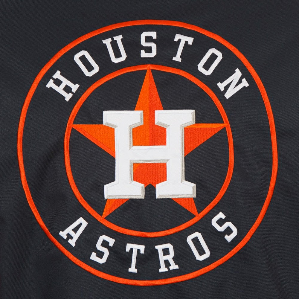 Houston Astros JH Design Youth Reversible Fleece Full-Snap Hoodie Jacket - Black - MLB Online
