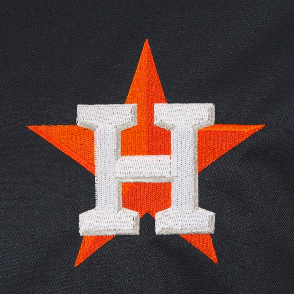 Houston Astros JH Design Youth Reversible Fleece Full-Snap Hoodie Jacket - Black - MLB Online