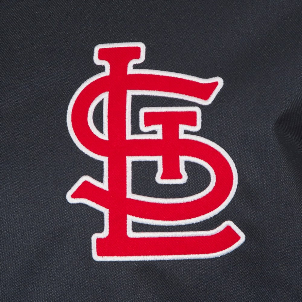 St. Louis Cardinals JH Design Youth Reversible Fleece Full-Snap Hoodie Jacket - Black - MLB Sale