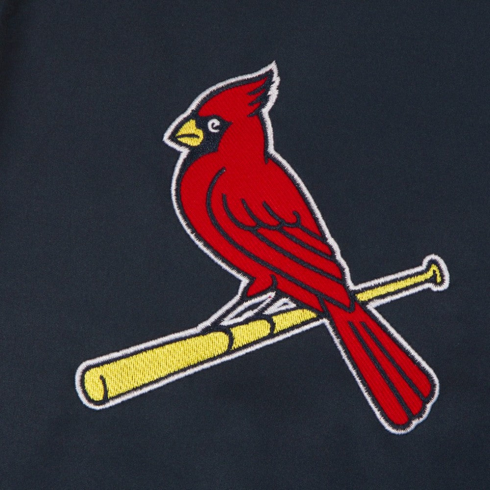 St. Louis Cardinals JH Design Youth Reversible Fleece Full-Snap Hoodie Jacket - Black - MLB Sale