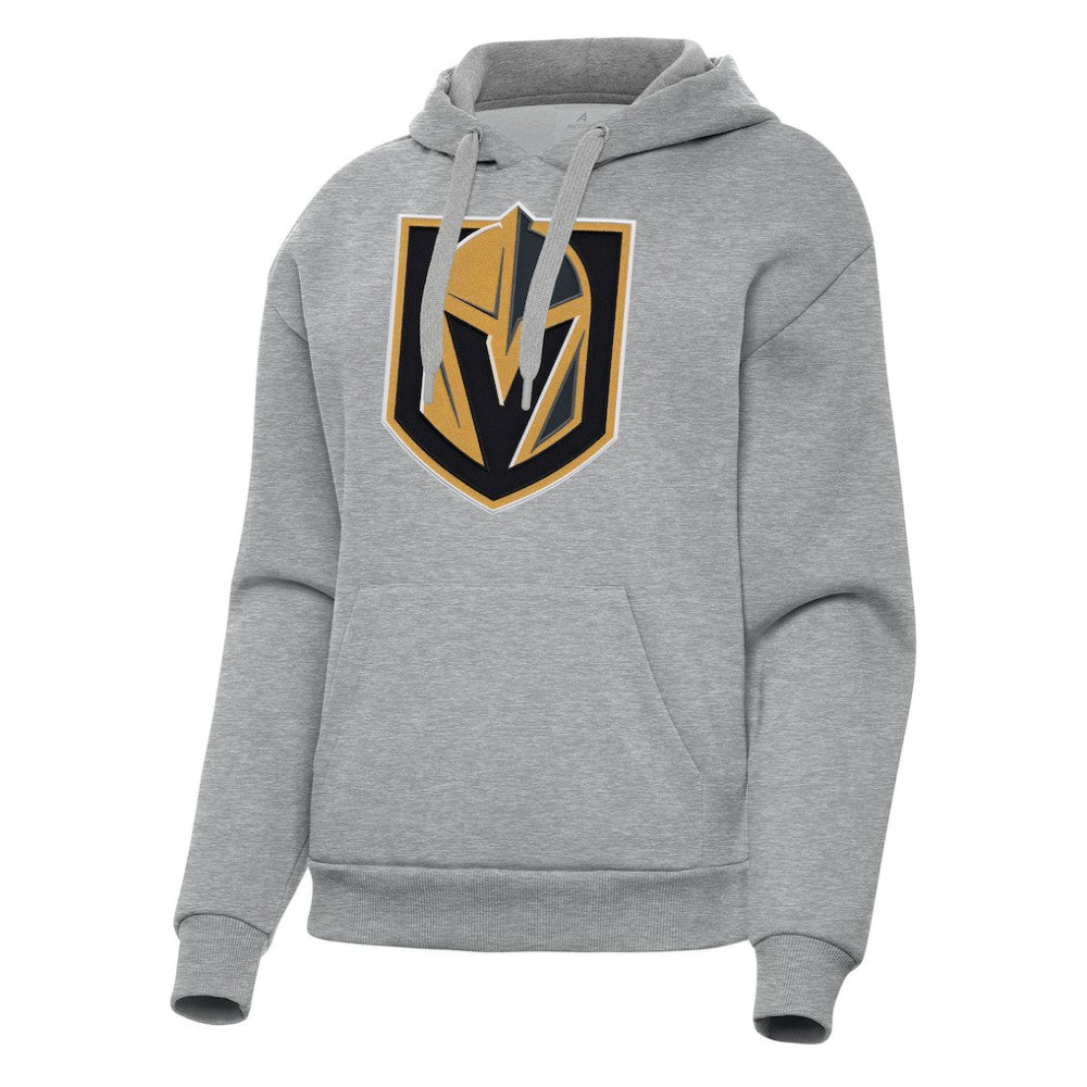 Vegas Golden Knights Antigua Women's Victory Pullover Hoodie - Heather Gray - NHL 202258878