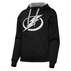 Tampa Bay Lightning Antigua Women's Victory Pullover Hoodie - Black - NHL 202258893