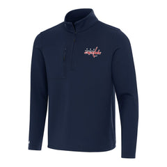 Washington Capitals Antigua Insider Quarter-Zip Top - Navy - NHL 202259037