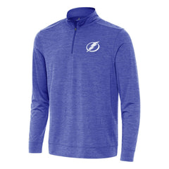 Tampa Bay Lightning Antigua Bright Quarter-Zip Top - Heather Royal - NHL 202259092