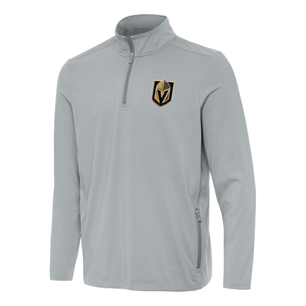 Vegas Golden Knights Antigua Perilous Quarter-Zip Sweatshirt - Gray - NHL 202259486