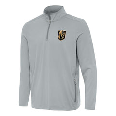 Vegas Golden Knights Antigua Perilous Quarter-Zip Sweatshirt - Gray - NHL 202259486
