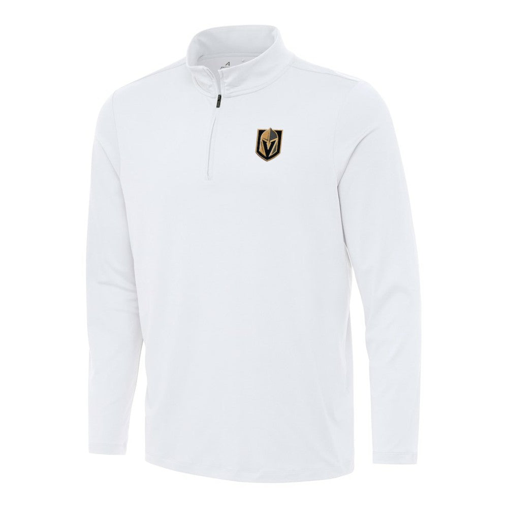 Vegas Golden Knights Antigua Reprocess Quarter-Zip Top - White - NHL 202259605
