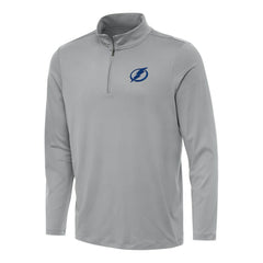 Tampa Bay Lightning Antigua Reprocess Quarter-Zip Top - Gray - NHL 202259623