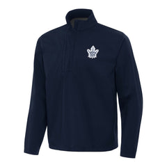 Toronto Maple Leafs Antigua Brisk Quarter-Zip Windbreaker - Navy - NHL 202259756