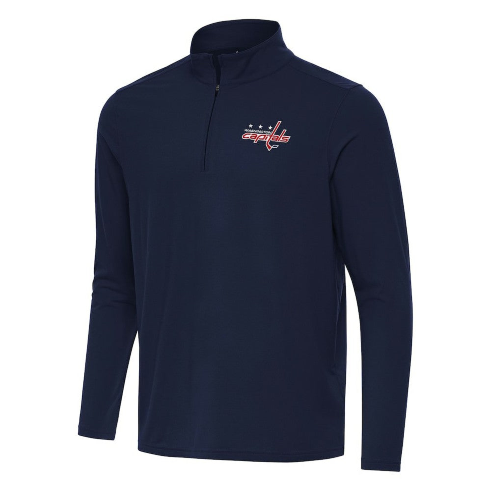 Washington Capitals Antigua Intent Quarter-Zip Top - Navy - NHL 202259842