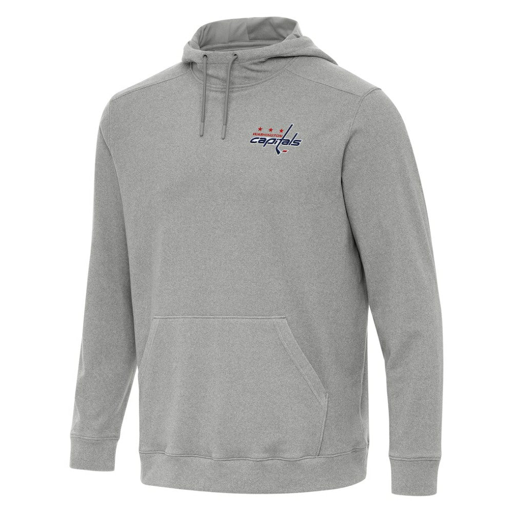 Washington Capitals Antigua Cloud Pullover Hoodie - Heather Gray - NHL 202259866