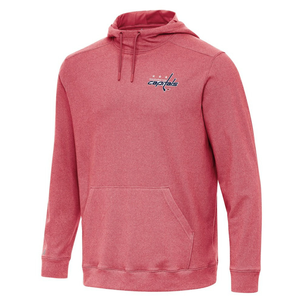 Washington Capitals Antigua Cloud Pullover Hoodie - Heather Red - NHL 202259868