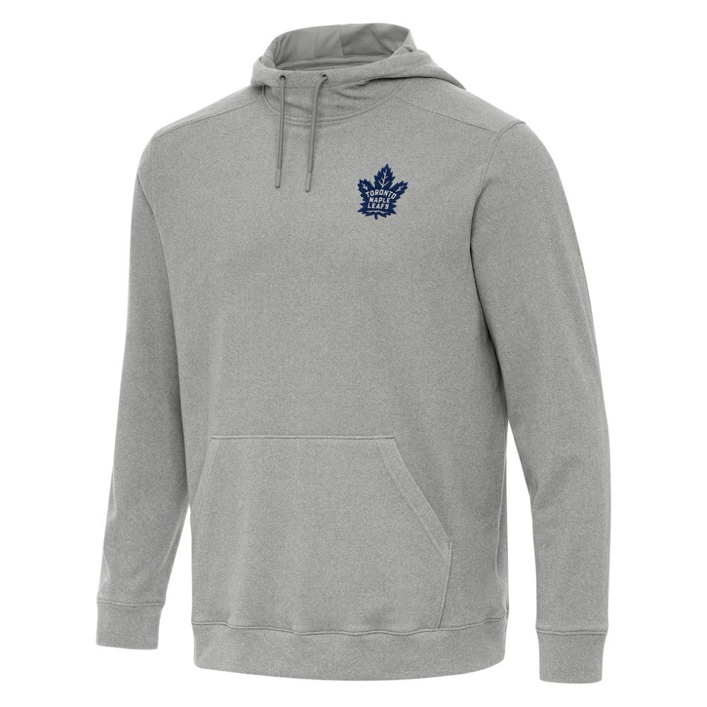 Toronto Maple Leafs Antigua Cloud Pullover Hoodie - Heather Gray - NHL 202259881