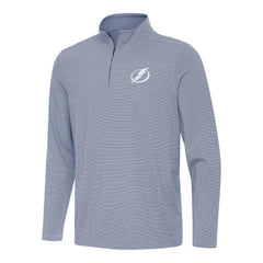 Tampa Bay Lightning Antigua Twine Quarter-Zip Top - Navy - NHL 202260183