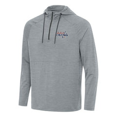 Washington Capitals Antigua Spikes Quarter-Zip Hoodie - Heather Gray - NHL 202260345