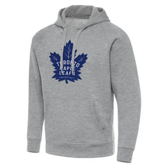 Toronto Maple Leafs Antigua Big & Tall Victory Pullover Hoodie - Heather Gray - NHL 202260574