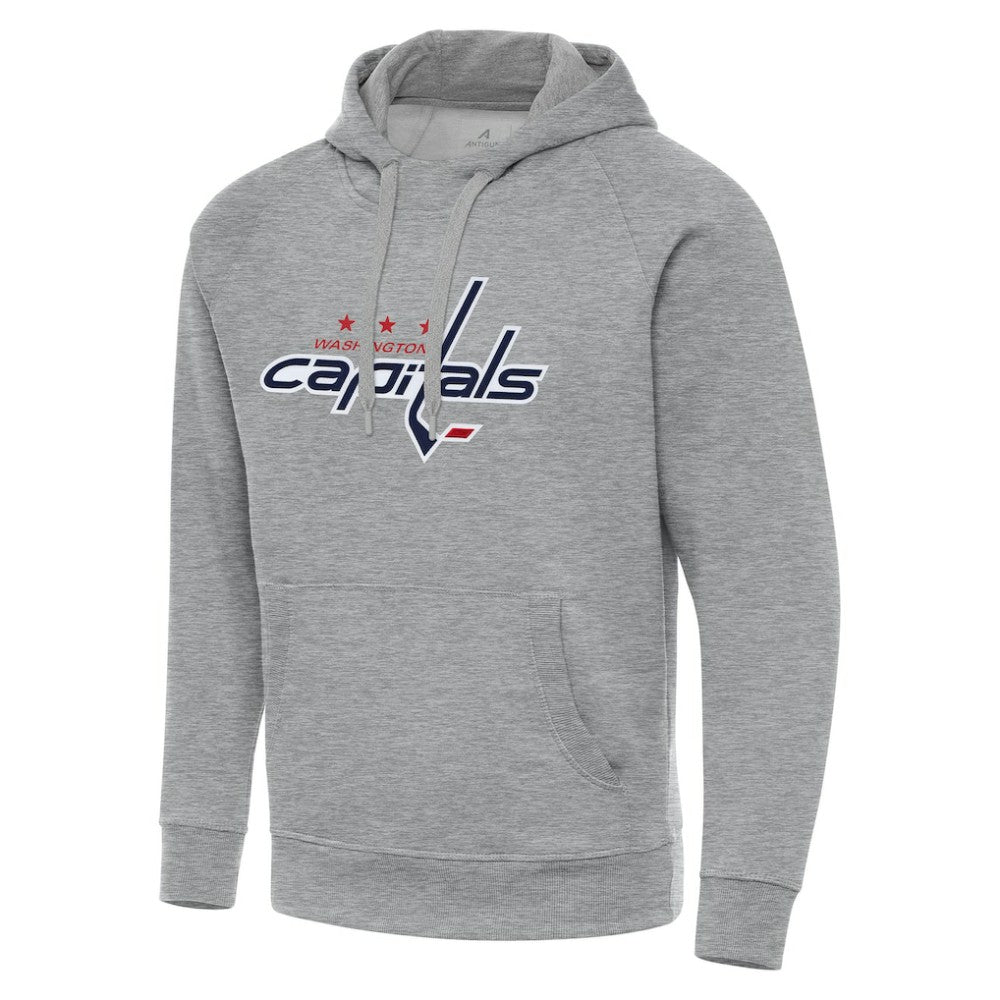 Washington Capitals Antigua Big & Tall Victory Pullover Hoodie - Heather Gray - NHL 202260585