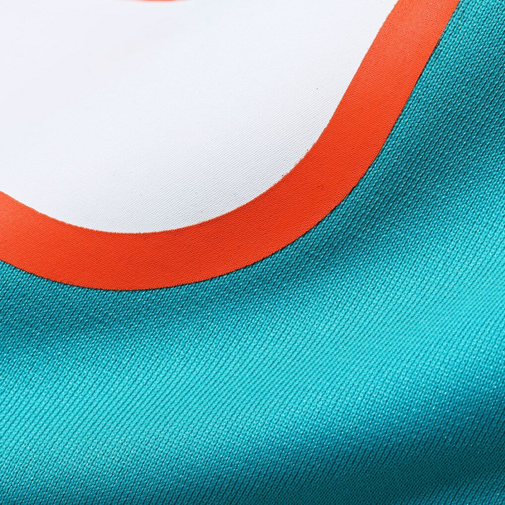 Nike Aaron Brewer Miami Dolphins Game Jersey Aqua