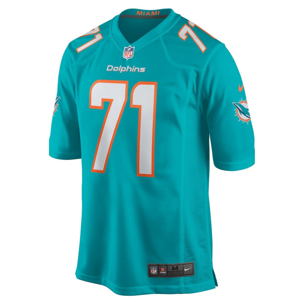 Nike Kion Smith Miami Dolphins Game Jersey Aqua