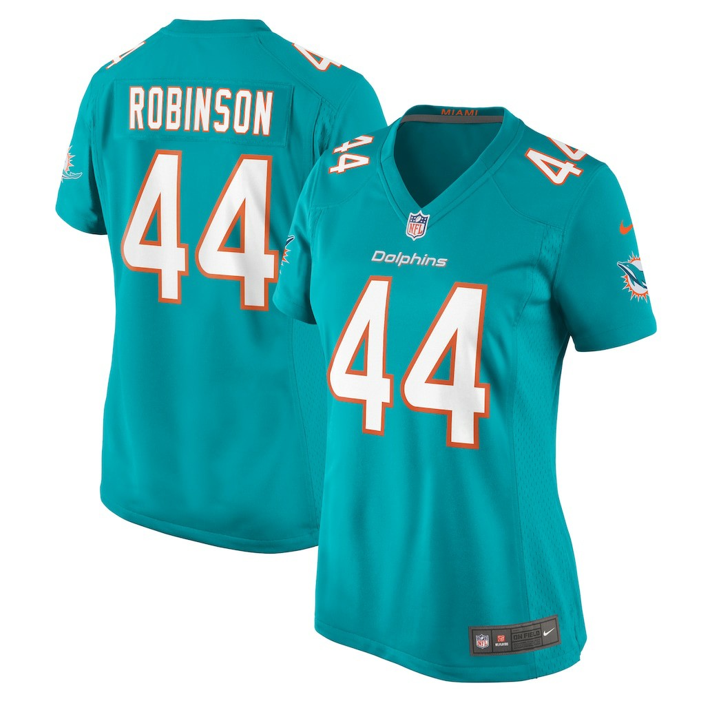 Nike Chop Robinson Miami Dolphins Women's Game Jersey Aqua