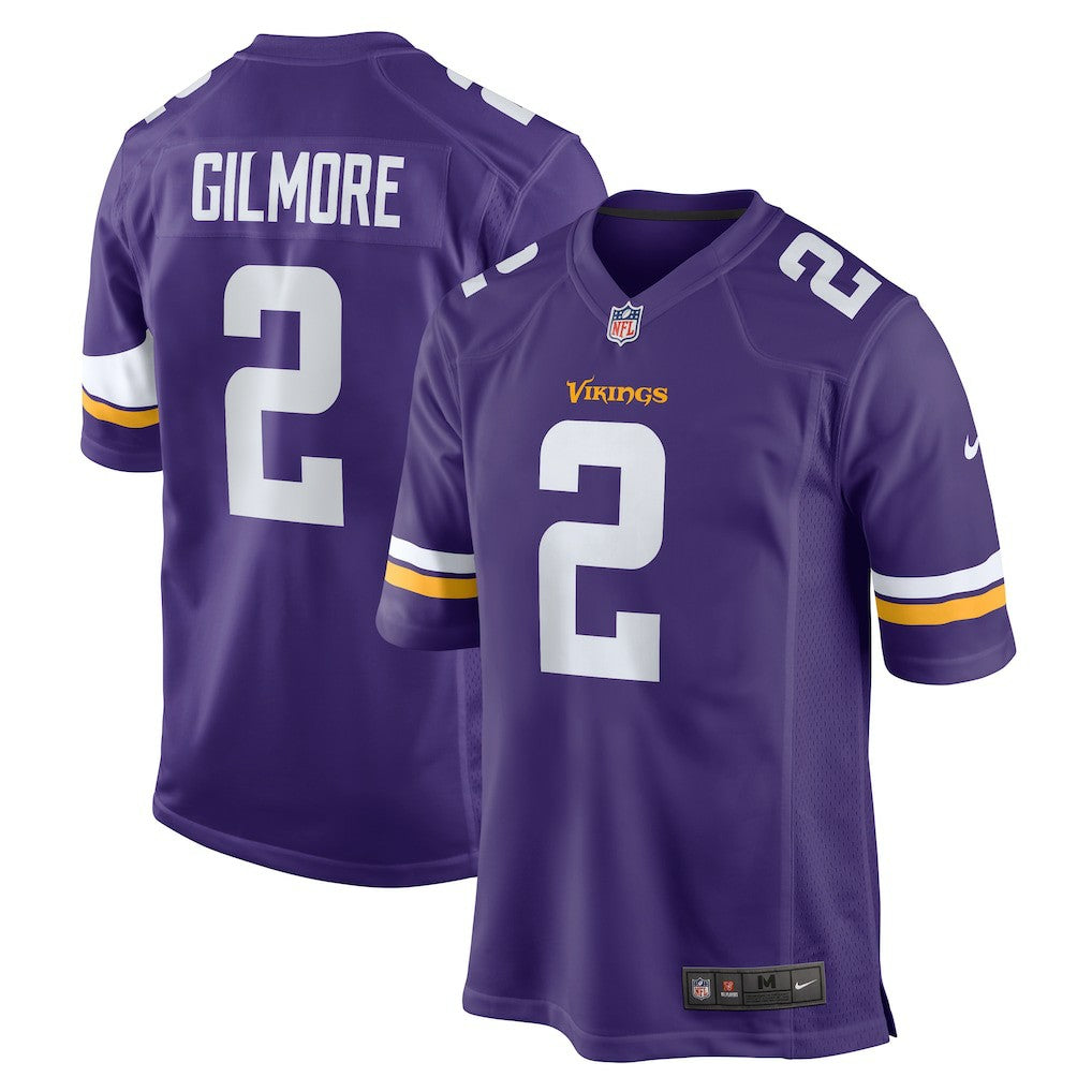 Nike Stephon Gilmore Minnesota Vikings Game Jersey Purple