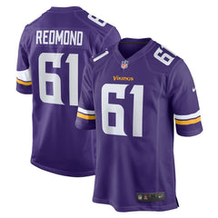 Nike Jalen Redmond Minnesota Vikings Game Jersey Purple