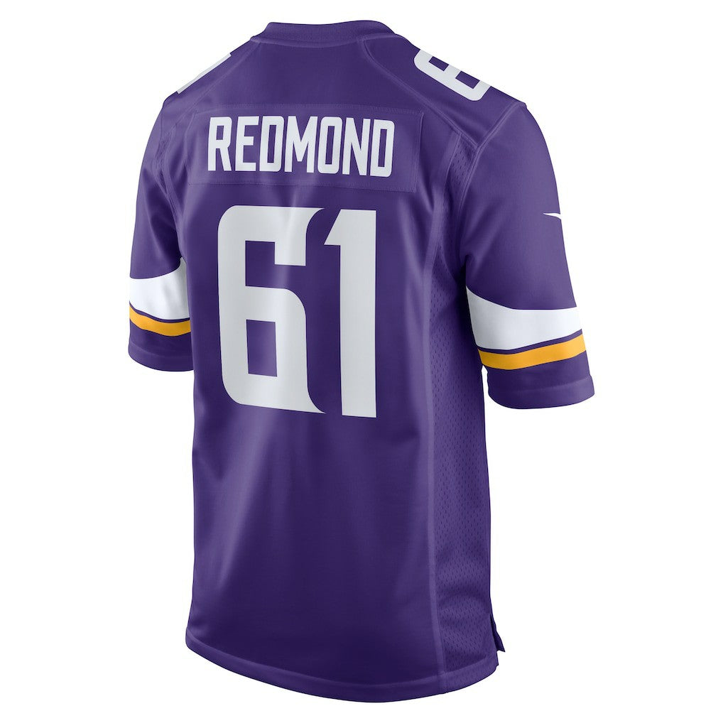 Nike Jalen Redmond Minnesota Vikings Game Jersey Purple