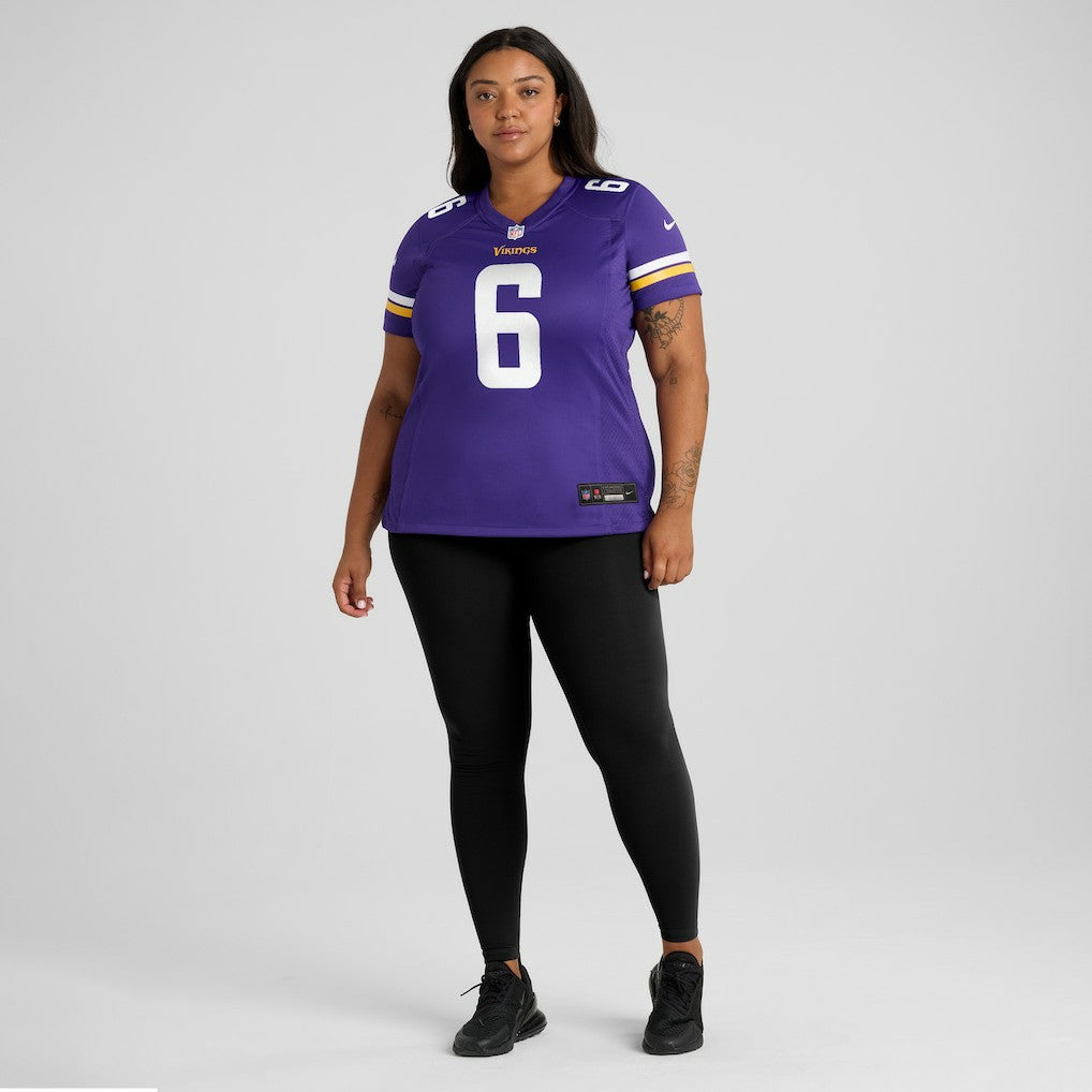 Nike Brian Asamoah II Minnesota Vikings Women's Game Jersey Purple