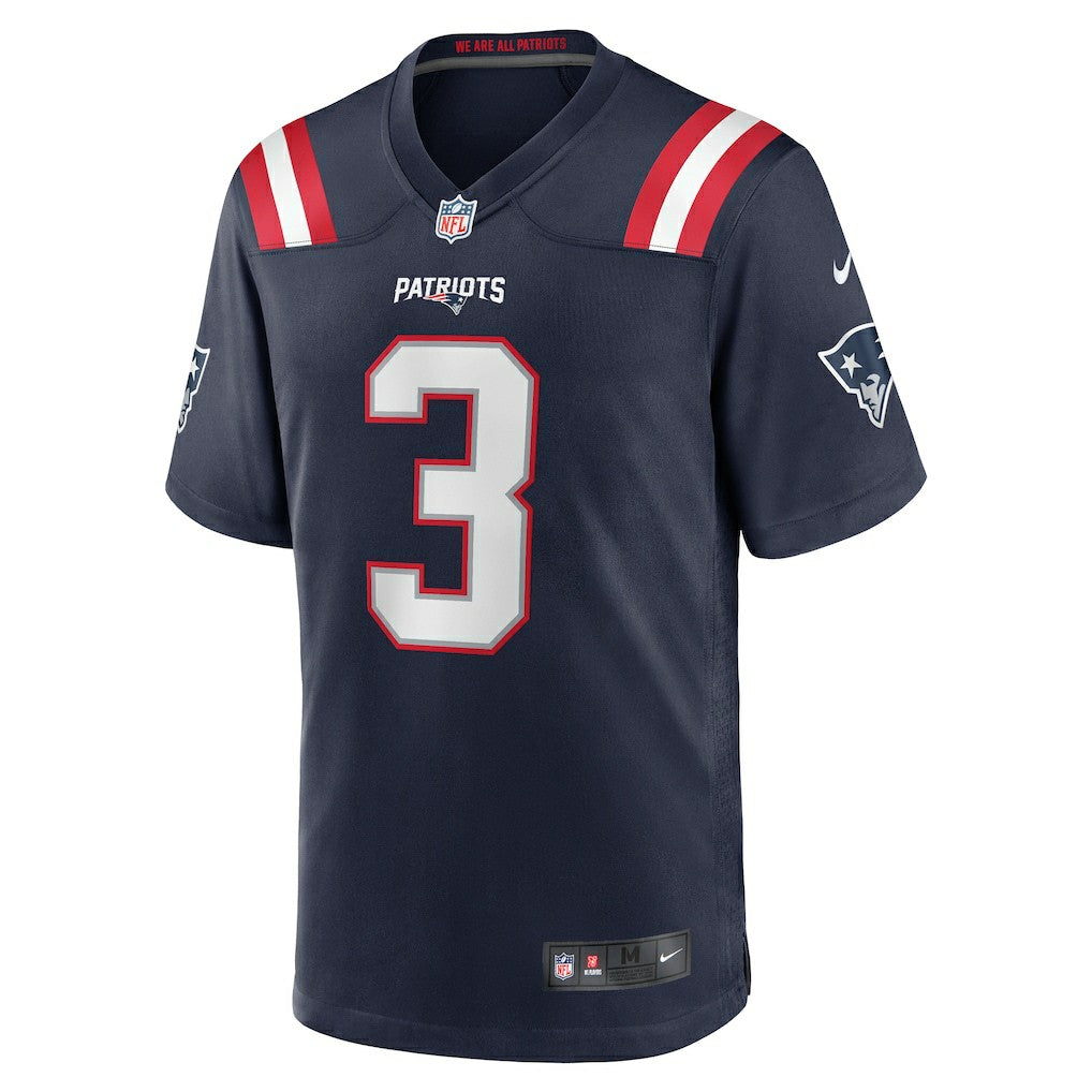 Nike Demario Douglas New England Patriots Game Jersey Navy
