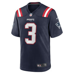 Nike Demario Douglas New England Patriots Game Jersey Navy