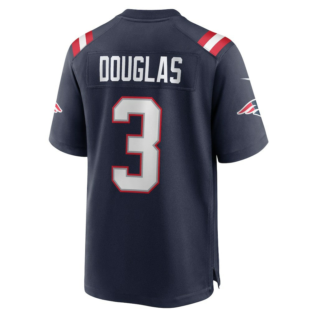Nike Demario Douglas New England Patriots Game Jersey Navy
