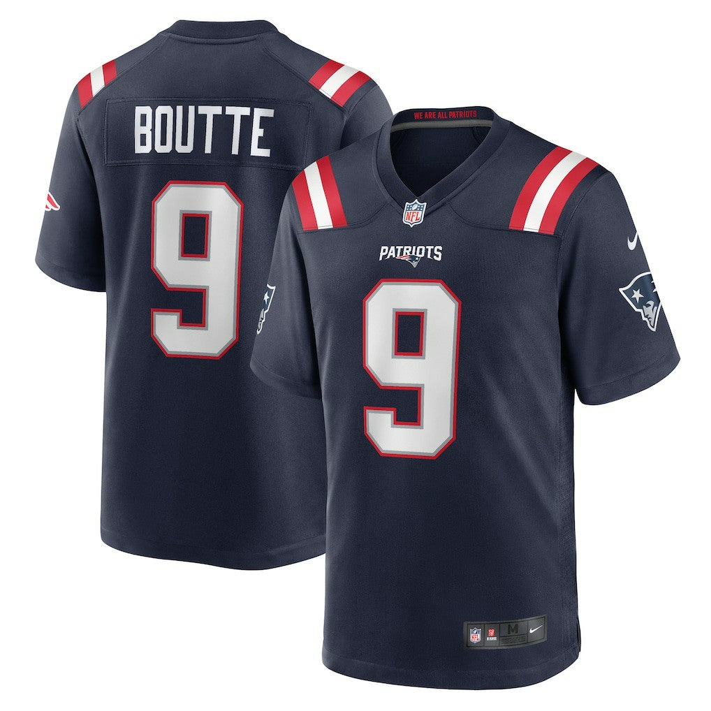 Nike Kayshon Boutte New England Patriots Game Jersey Navy