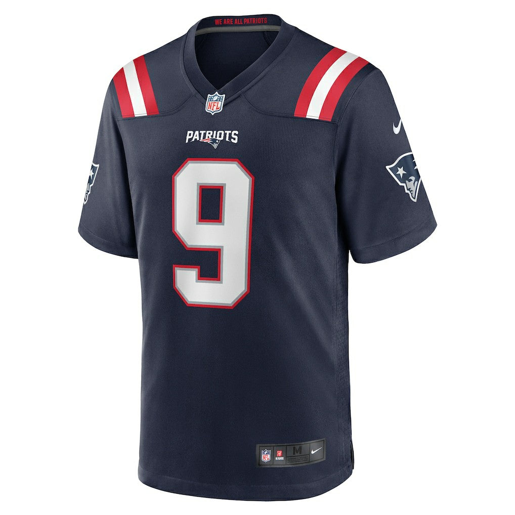Nike Kayshon Boutte New England Patriots Game Jersey Navy