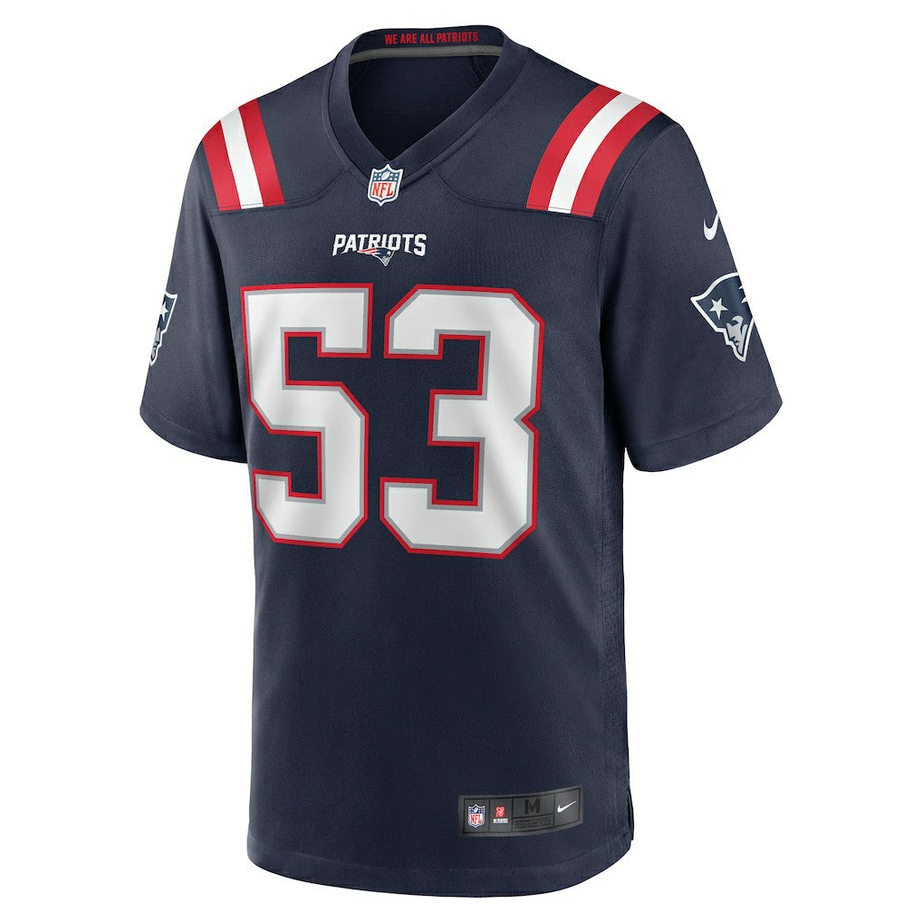 Nike Christian Elliss New England Patriots Game Jersey Navy