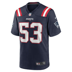 Nike Christian Elliss New England Patriots Game Jersey Navy