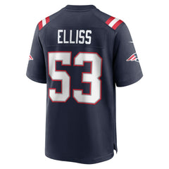 Nike Christian Elliss New England Patriots Game Jersey Navy