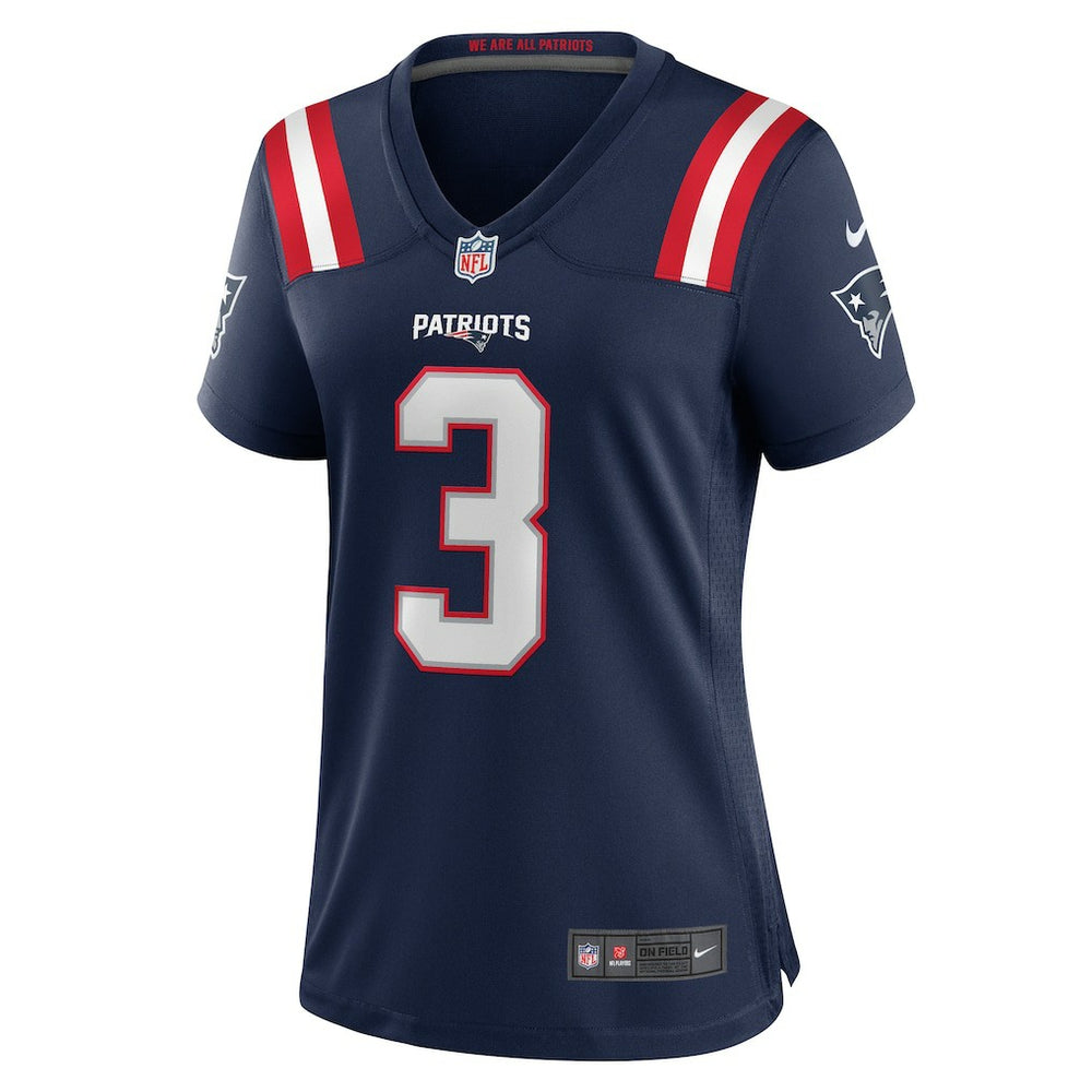 Nike Demario Douglas New England Patriots Women's Game Jersey Navy