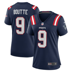Nike Kayshon Boutte New England Patriots Women's Game Jersey Navy