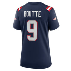 Nike Kayshon Boutte New England Patriots Women's Game Jersey Navy