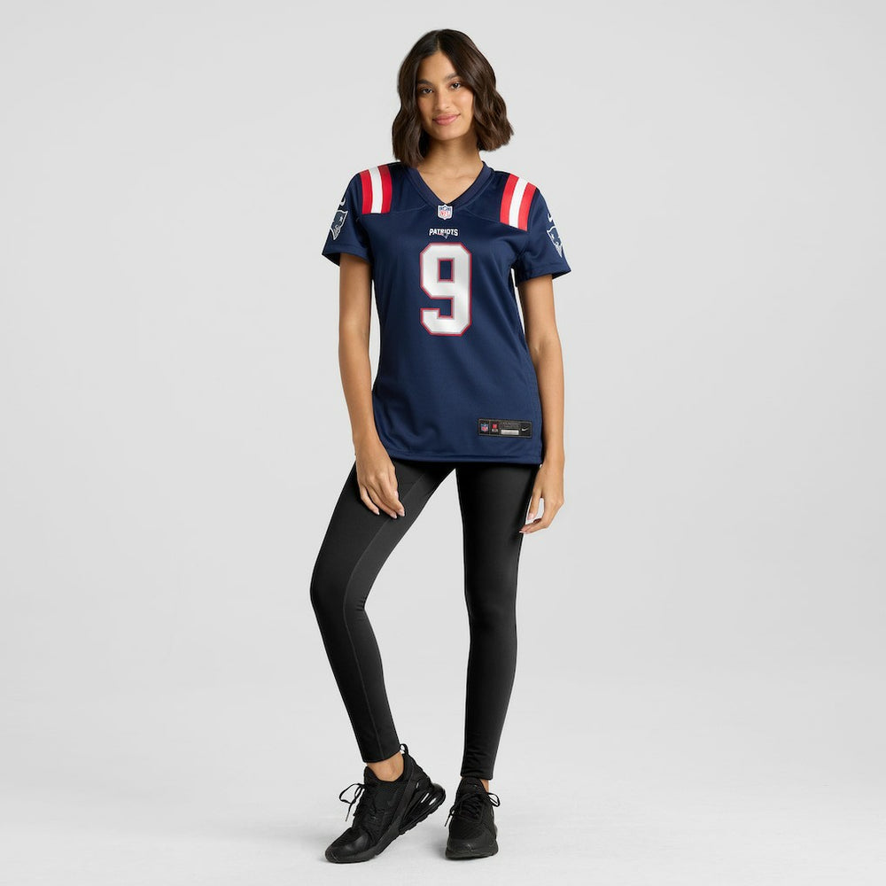 Nike Kayshon Boutte New England Patriots Women's Game Jersey Navy