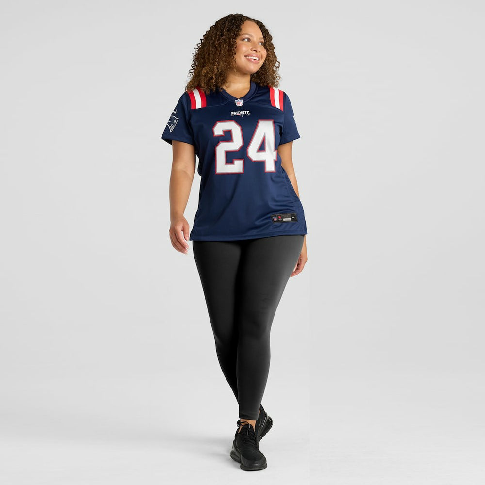 Nike Dell Pettus New England Patriots Women's Game Jersey Navy